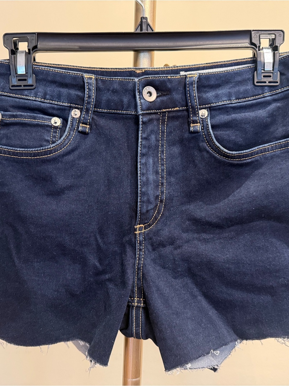 Women’s rag & bone Deep Indigo Cutoff Denim Shorts
